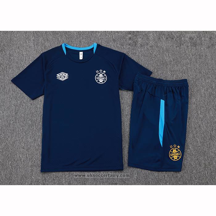 Tracksuit Gremio Short Sleeve 2025-2026 Dark Blue - Shorts